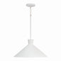 Capital Lighting - 350312XW - One Light Pendant - Paloma - Textured White