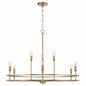 Capital Lighting - 448791AD - Nine Light Chandelier - Fuller - Aged Brass