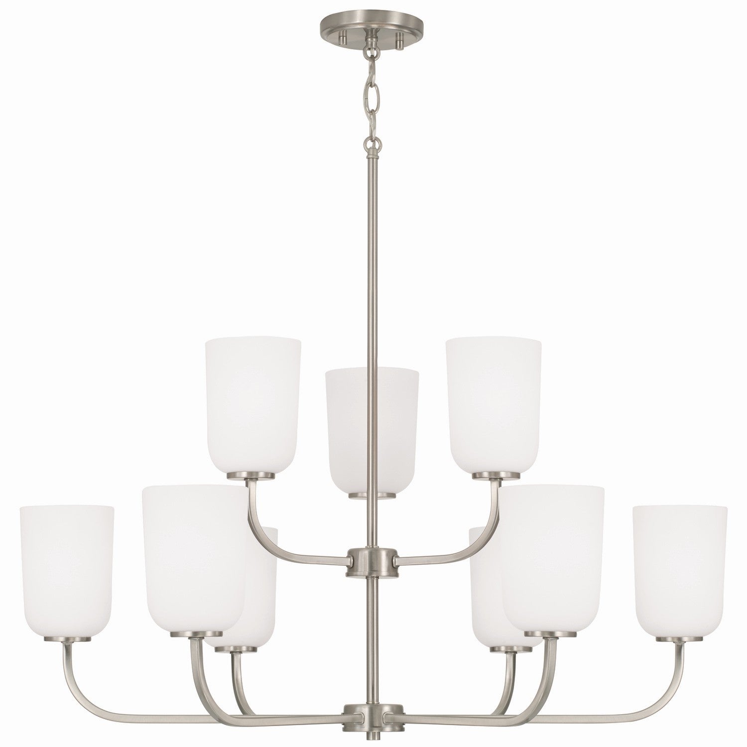 Capital Lighting - 448891BN-542 - Nine Light Chandelier - Lawson - Brushed Nickel