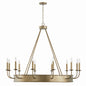 Capital Lighting - 449201ML - 12 Light Chandelier - Nole - Mystic Luster