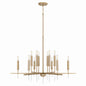 Capital Lighting - 449301MA - 12 Light Chandelier - Elora - Matte Brass