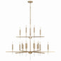 Capital Lighting - 449302MA - 20 Light Chandelier - Elora - Matte Brass