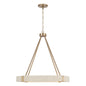 Capital Lighting - 449841MA - Four Light Chandelier - Delaney - Matte Brass