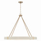 Capital Lighting - 449881MA - Eight Light Chandelier - Delaney - Matte Brass