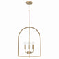 Capital Lighting - 548841AD - Four Light Foyer Pendant - Lawson - Aged Brass