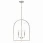 Capital Lighting - 548841BN - Four Light Foyer Pendant - Lawson - Brushed Nickel