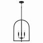 Capital Lighting - 548841MB - Four Light Foyer Pendant - Lawson - Matte Black