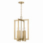 Capital Lighting - 549641AD - Four Light Foyer Pendant - Blake - Aged Brass