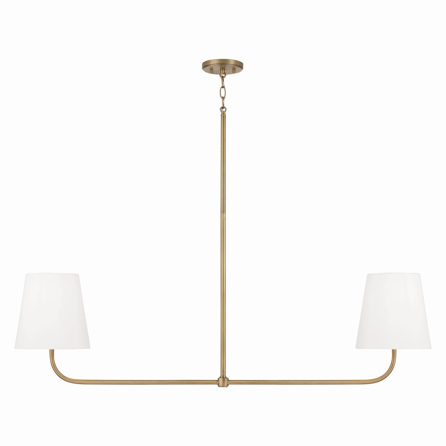 Capital Lighting - 849421AD - Two Light Island Pendant - Brody - Aged Brass