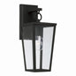 Capital Lighting - 948111BK - One Light Outdoor Wall Lantern - Elliott - Black