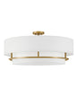 Hinkley - 38895LCB - LED Semi-Flush Mount - Graham - Lacquered Brass