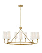 Hinkley - 45009HB - LED Pendant - Lewis - Heritage Brass