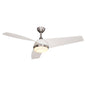 Vaxcel - F0091 - 52"Ceiling Fan - Odell - Brushed Nickel and Matte White