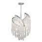 Vaxcel - P0364 - Four Light Pendant - Isabel - Satin Nickel