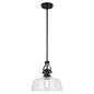 Vaxcel - P0380 - One Light Pendant - Beloit - Matte Black