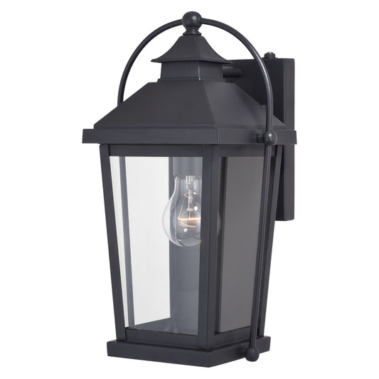 Vaxcel - T0540 - One Light Outdoor Wall Mount - Lexington - Textured Black