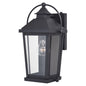 Vaxcel - T0540 - One Light Outdoor Wall Mount - Lexington - Textured Black