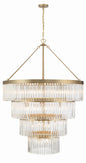 Crystorama - EMO-5409-MG - 22 Light Chandelier - Emory - Modern Gold