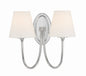 Crystorama - JUN-10322-PN - Two Light Wall Sconce - Juno - Polished Nickel