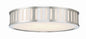 Crystorama - KEN-8305-PN - Four Light Flush Mount - Kendal - Polished Nickel