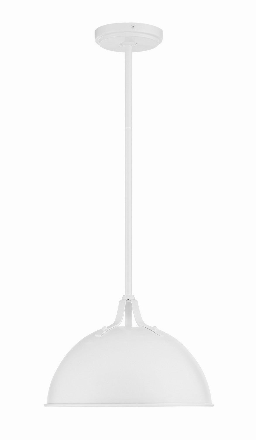 Crystorama - SOT-18013-WH - One Light Pendant - Soto - White