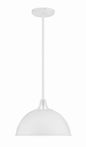 Crystorama - SOT-18013-WH - One Light Pendant - Soto - White