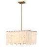 Z-Lite - 345P20-RB - Eight Light Chandelier - Viviana - Rubbed Brass