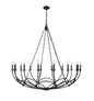 Z-Lite - 3500-16MB - 16 Light Chandelier - Arabella - Matte Black