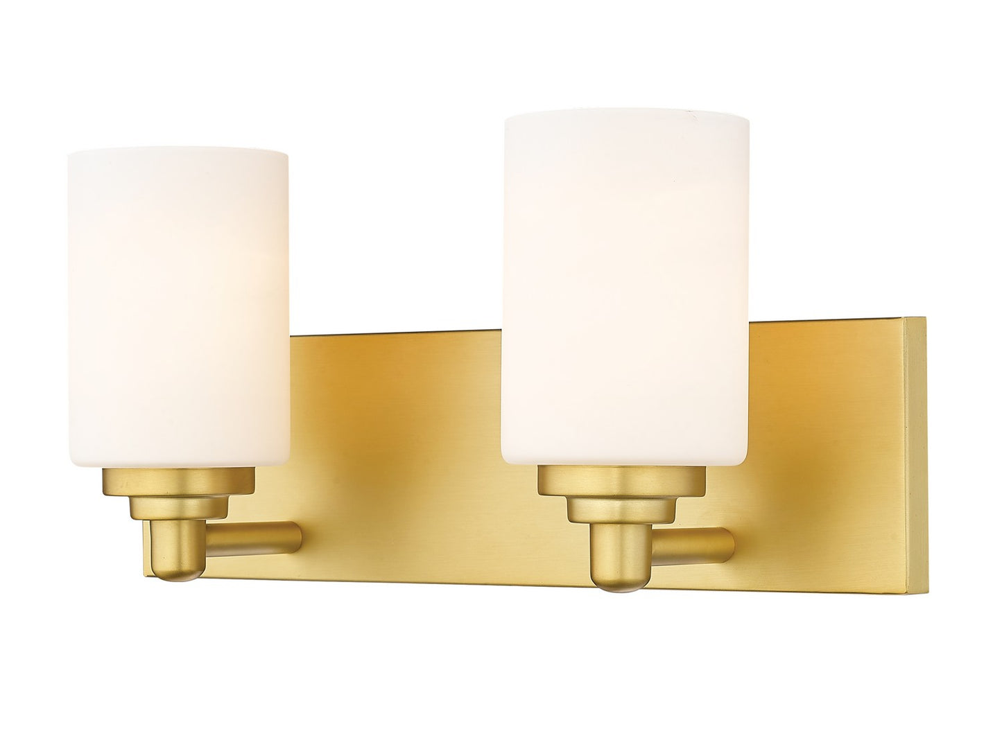 Z-Lite - 485-2V-BG - Two Light Vanity - Soledad - Brushed Gold