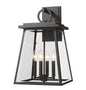 Z-Lite - 521B-BK - Four Light Outdoor Wall Sconce - Broughton - Black