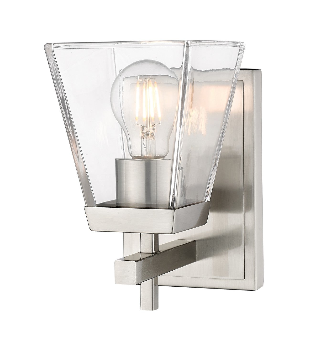 Z-Lite - 819-1S-BN - One Light Wall Sconce - Lauren - Brushed Nickel