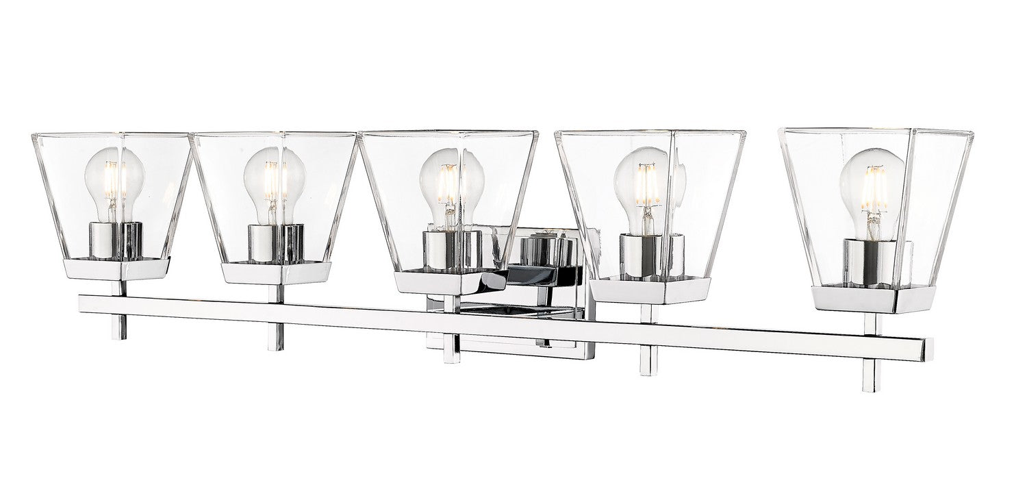 Z-Lite - 819-5V-CH - Five Light Vanity - Lauren - Chrome