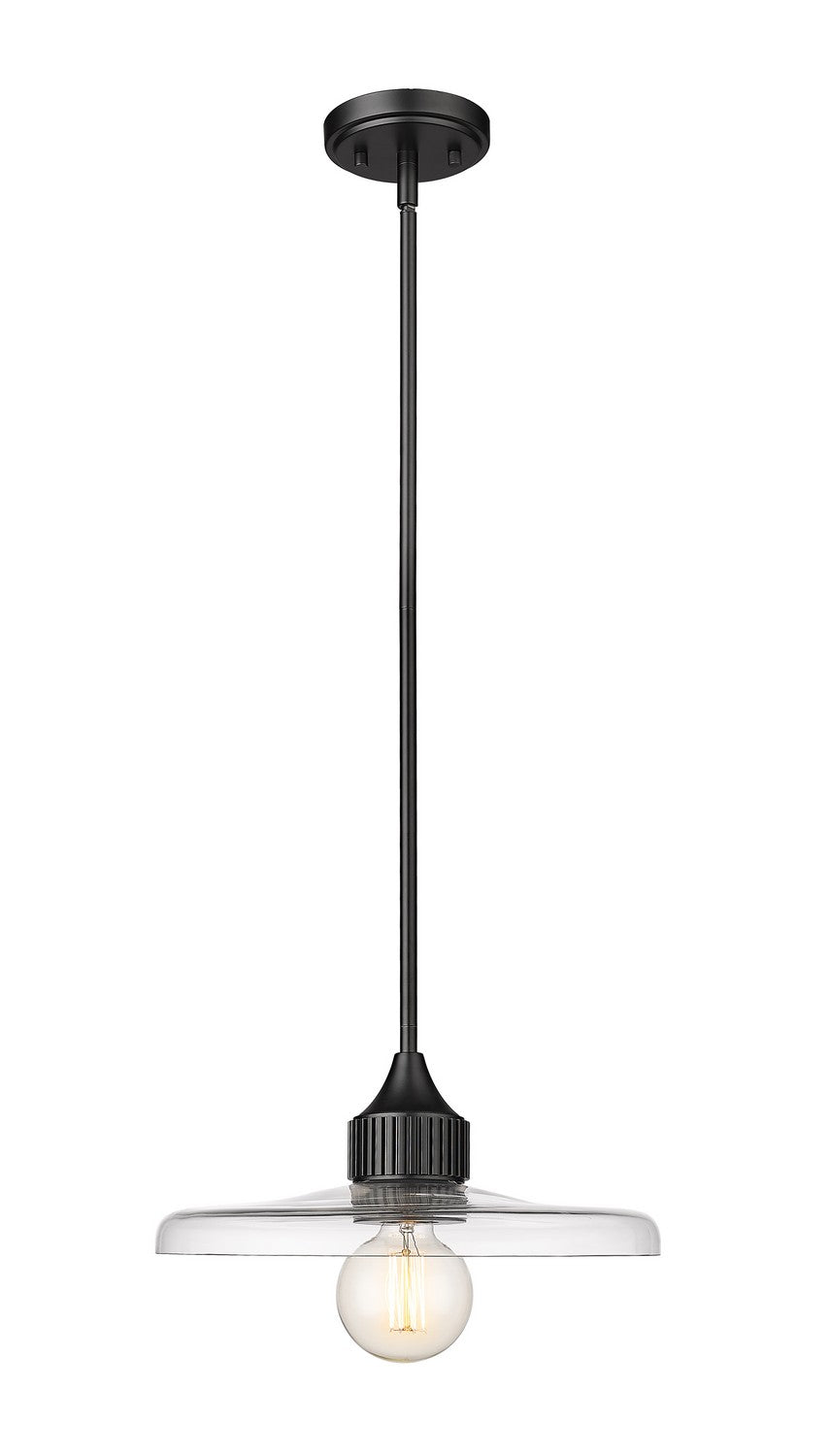 Z-Lite - 821P14-MB - One Light Pendant - Paloma - Matte Black