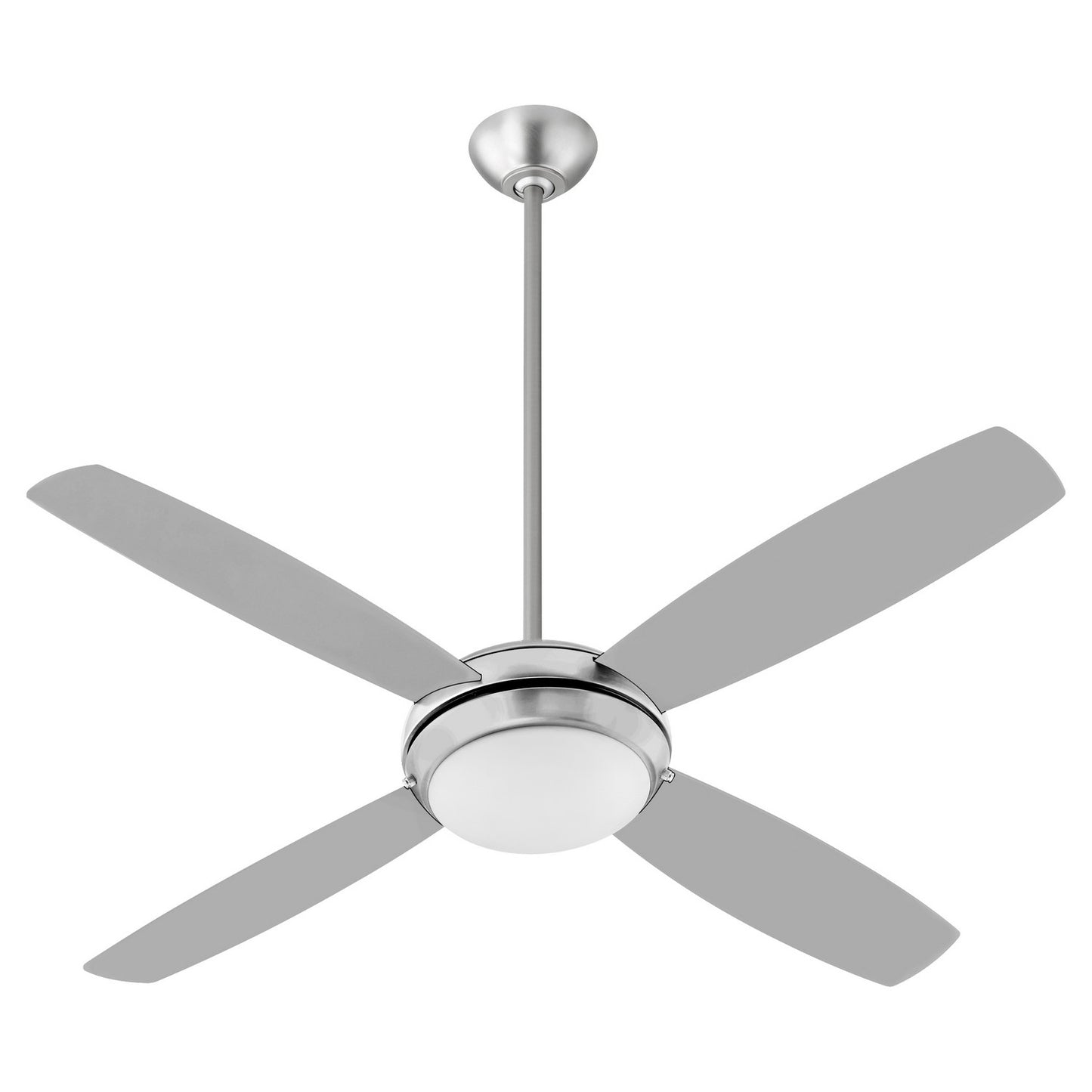 Quorum - 20524-65 - 52" Ceiling Fan - Expo - Satin Nickel