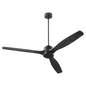 Quorum - 21653-59 - 65" Ceiling Fan - Reni - Matte Black