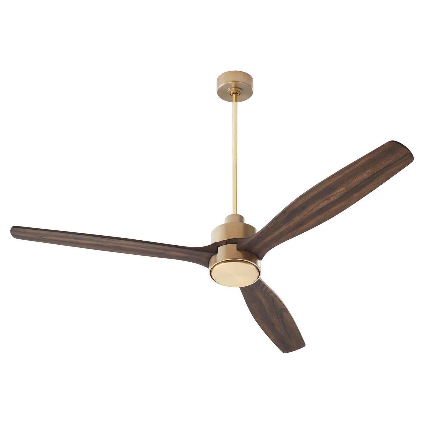 Quorum - 21653-80 - 65" Ceiling Fan - Reni - Aged Brass