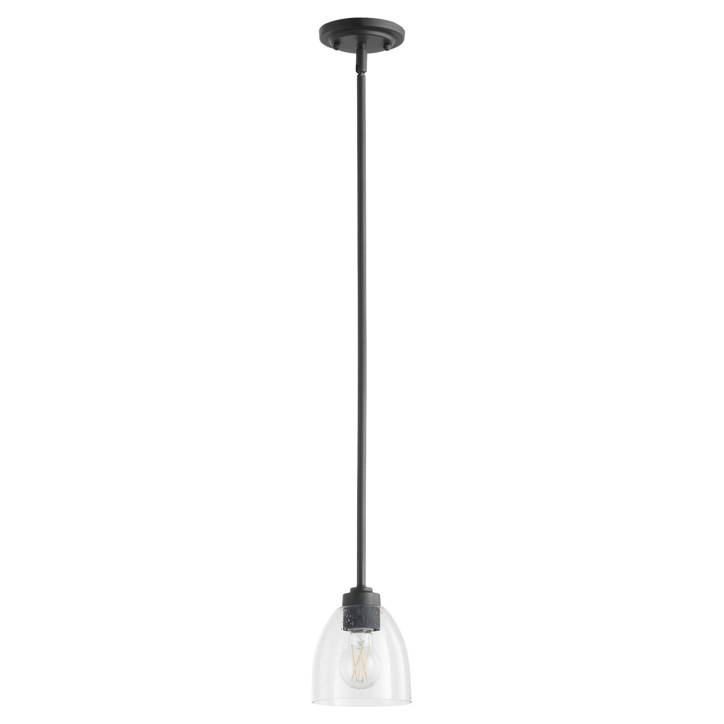 Quorum - 3060-69 - One Light Pendant - Reyes - Textured Black