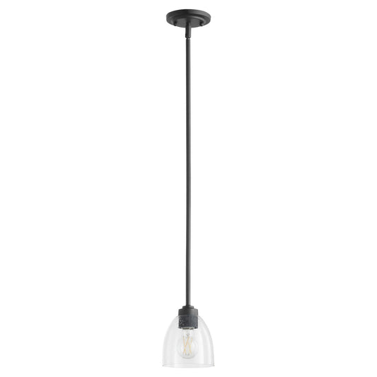 Quorum - 3060-69 - One Light Pendant - Reyes - Textured Black