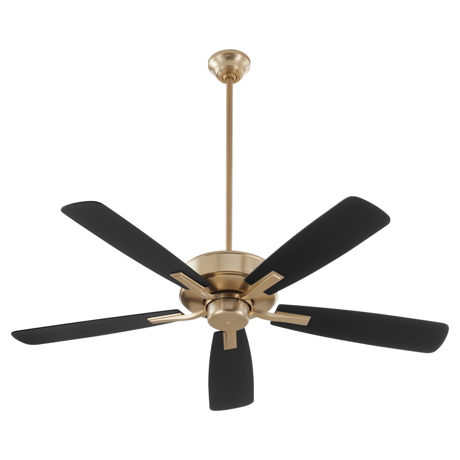 Quorum - 4525-80 - 52" Ceiling Fan - Ovation - Aged Brass