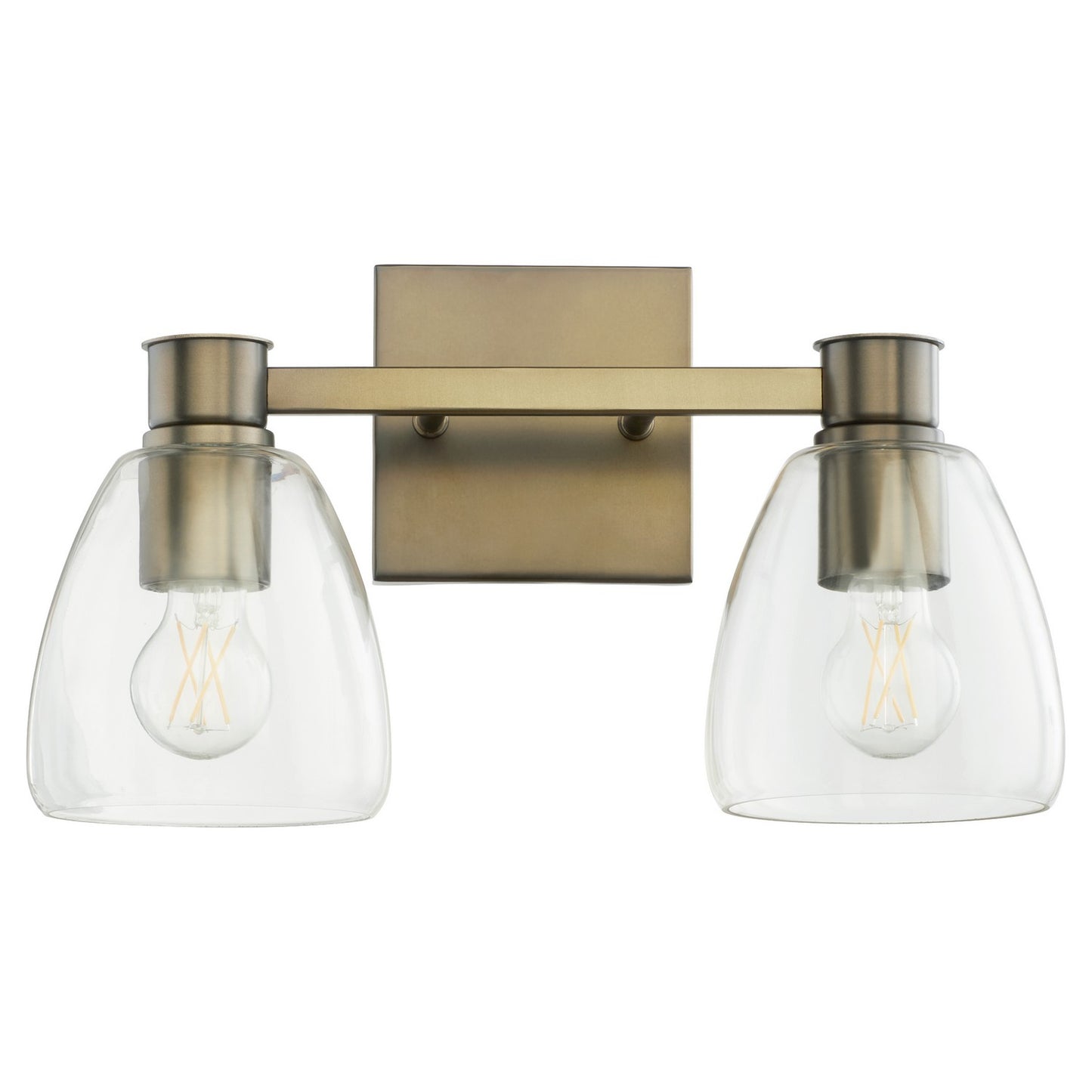 Quorum - 515-2-81 - Two Light Vanity - Relo - Dark Brass