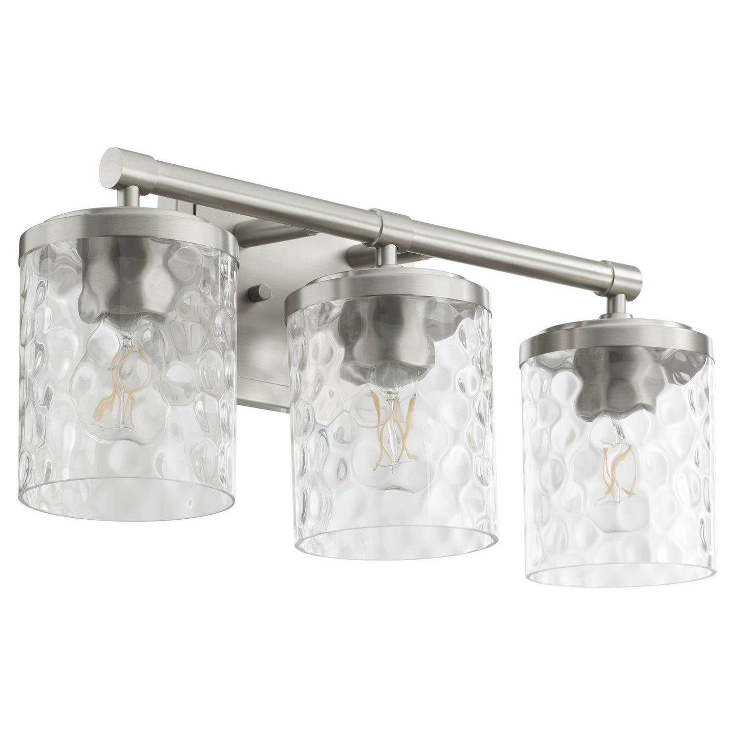 Quorum - 517-3-65 - Three Light Vanity - Nimbus - Satin Nickel