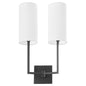 Quorum - 5174-259 - Two Light Wall Mount - Merrick - Matte Black