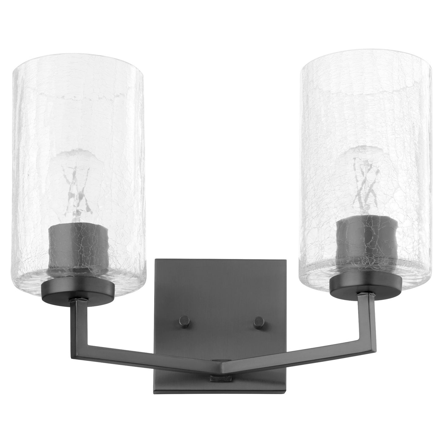 Quorum - 5174-2-59 - Two Light Wall Mount - Merrick - Matte Black