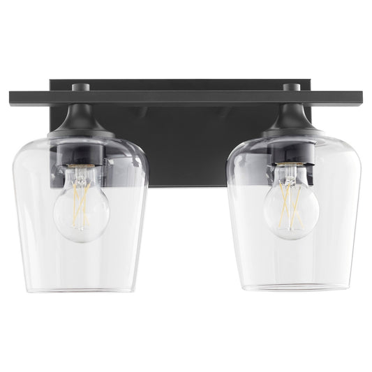 Quorum - 558-2-59 - Two Light Vanity - Veno - Matte Black