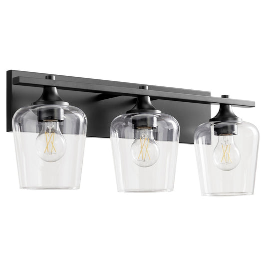 Quorum - 558-3-59 - Three Light Vanity - Veno - Matte Black