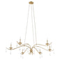 Quorum - 602-6-60 - Six Light Chandelier - Lorelei - Antique Silver