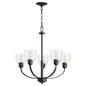 Quorum - 6060-5-69 - Five Light Chandelier - Reyes - Textured Black