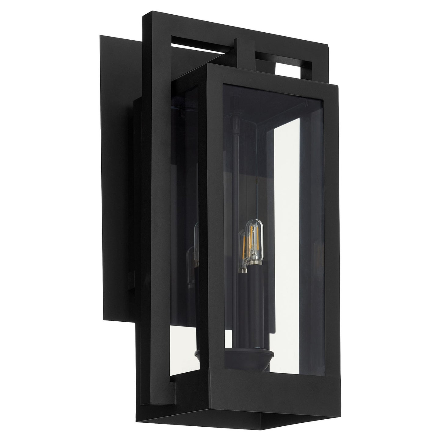 Quorum - 736-22-69 - Three Light Wall Mount - Marco - Textured Black