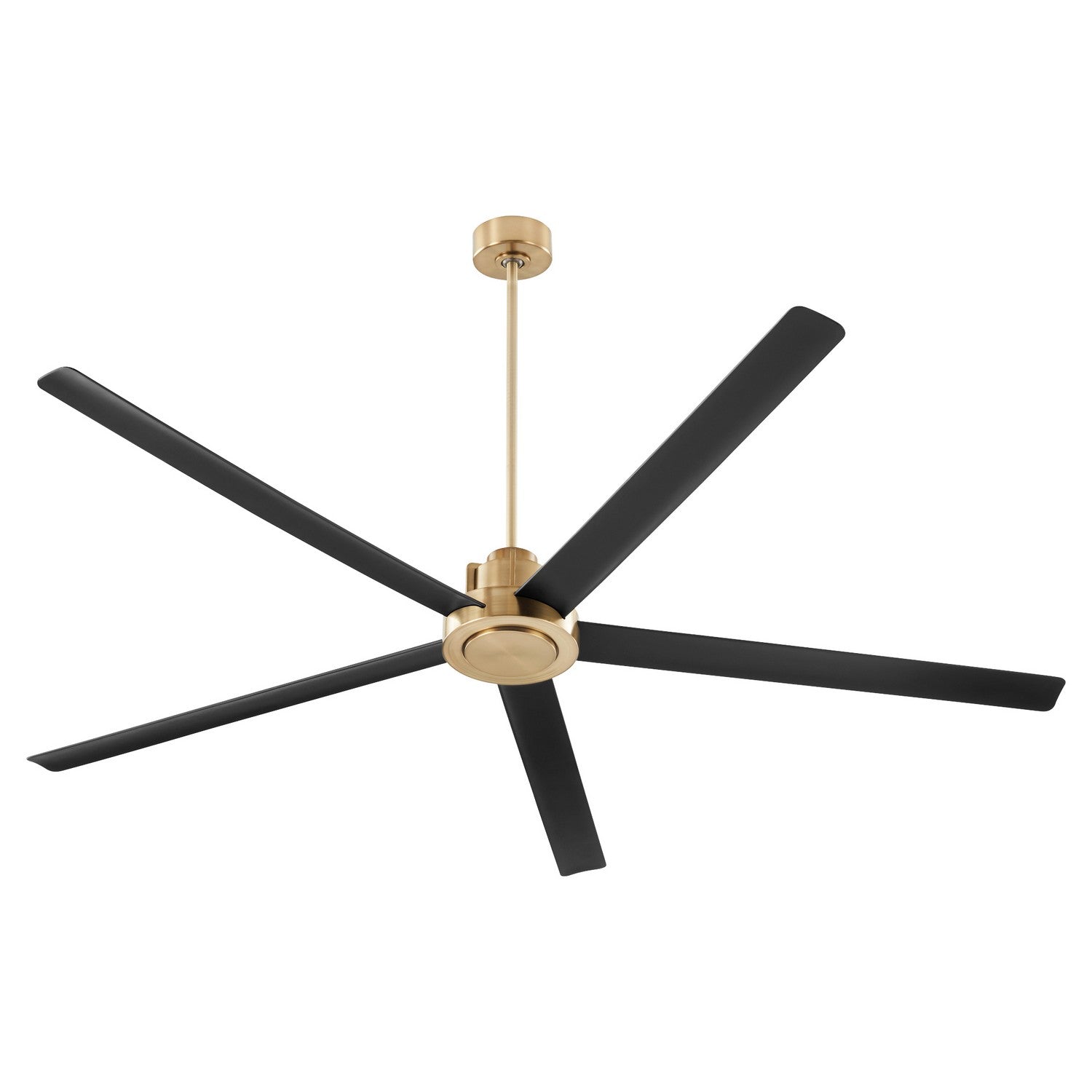 Quorum - 80805-8059 - 80" Ceiling Fan - Revel - Aged Brass