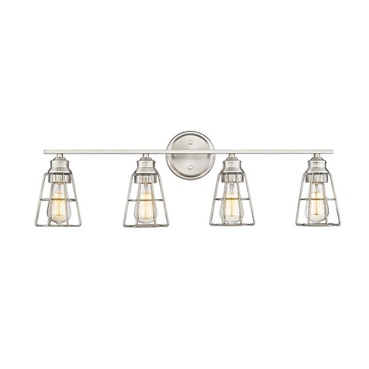 Millennium - 3384-BN - Four Light Vanity - Brushed Nickel